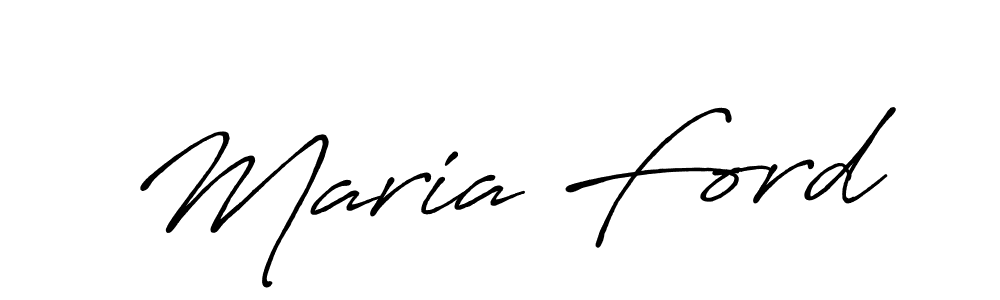 Make a beautiful signature design for name Maria Ford. Use this online signature maker to create a handwritten signature for free. Maria Ford signature style 7 images and pictures png