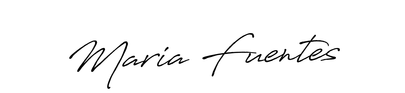 You should practise on your own different ways (Antro_Vectra_Bolder) to write your name (Maria Fuentes) in signature. don't let someone else do it for you. Maria Fuentes signature style 7 images and pictures png