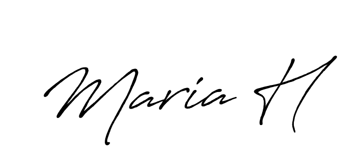 You can use this online signature creator to create a handwritten signature for the name Maria H. This is the best online autograph maker. Maria H signature style 7 images and pictures png