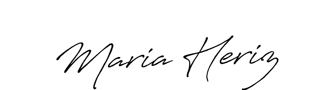 How to make Maria Heriz signature? Antro_Vectra_Bolder is a professional autograph style. Create handwritten signature for Maria Heriz name. Maria Heriz signature style 7 images and pictures png