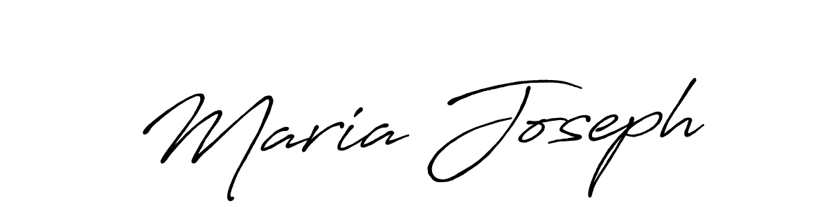 It looks lik you need a new signature style for name Maria Joseph. Design unique handwritten (Antro_Vectra_Bolder) signature with our free signature maker in just a few clicks. Maria Joseph signature style 7 images and pictures png