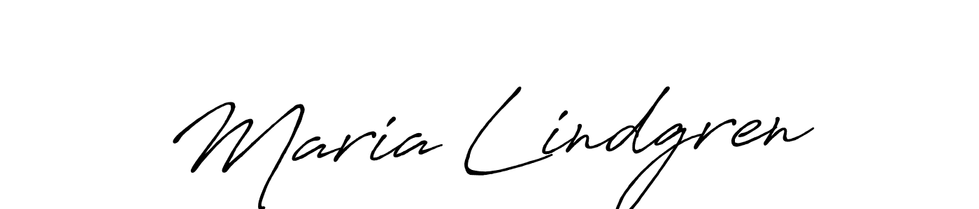 Antro_Vectra_Bolder is a professional signature style that is perfect for those who want to add a touch of class to their signature. It is also a great choice for those who want to make their signature more unique. Get Maria Lindgren name to fancy signature for free. Maria Lindgren signature style 7 images and pictures png