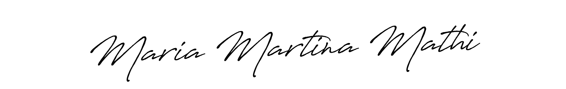 It looks lik you need a new signature style for name Maria Martina Mathi. Design unique handwritten (Antro_Vectra_Bolder) signature with our free signature maker in just a few clicks. Maria Martina Mathi signature style 7 images and pictures png