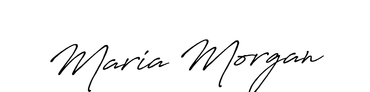 Make a beautiful signature design for name Maria Morgan. Use this online signature maker to create a handwritten signature for free. Maria Morgan signature style 7 images and pictures png