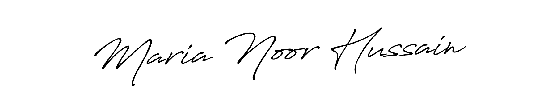 The best way (Antro_Vectra_Bolder) to make a short signature is to pick only two or three words in your name. The name Maria Noor Hussain include a total of six letters. For converting this name. Maria Noor Hussain signature style 7 images and pictures png