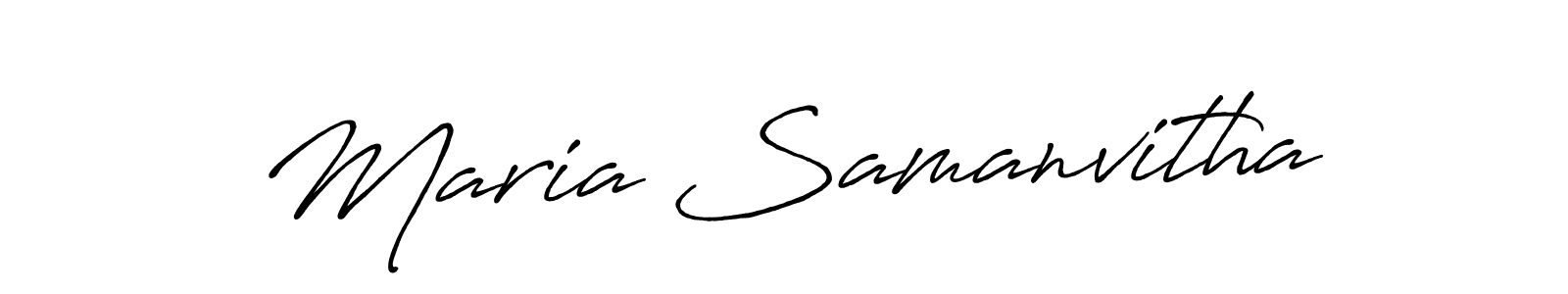 See photos of Maria Samanvitha official signature by Spectra . Check more albums & portfolios. Read reviews & check more about Antro_Vectra_Bolder font. Maria Samanvitha signature style 7 images and pictures png