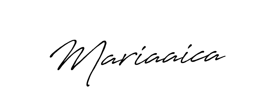 The best way (Antro_Vectra_Bolder) to make a short signature is to pick only two or three words in your name. The name Mariaaica include a total of six letters. For converting this name. Mariaaica signature style 7 images and pictures png