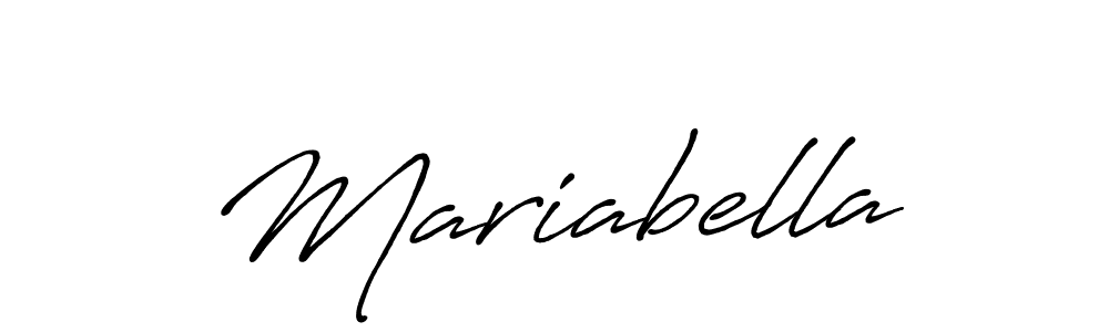 How to make Mariabella signature? Antro_Vectra_Bolder is a professional autograph style. Create handwritten signature for Mariabella name. Mariabella signature style 7 images and pictures png