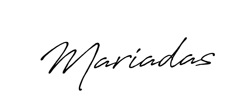 How to make Mariadas signature? Antro_Vectra_Bolder is a professional autograph style. Create handwritten signature for Mariadas name. Mariadas signature style 7 images and pictures png