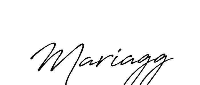 How to make Mariagg signature? Antro_Vectra_Bolder is a professional autograph style. Create handwritten signature for Mariagg name. Mariagg signature style 7 images and pictures png