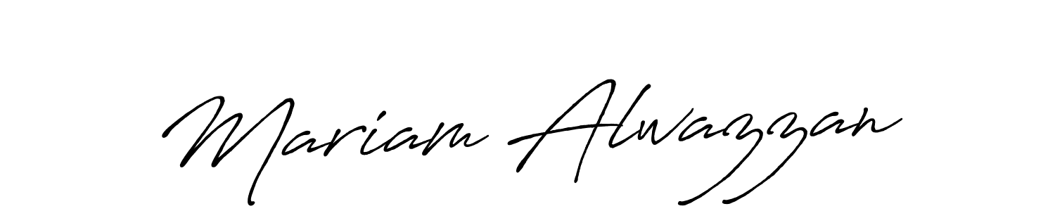 Similarly Antro_Vectra_Bolder is the best handwritten signature design. Signature creator online .You can use it as an online autograph creator for name Mariam Alwazzan. Mariam Alwazzan signature style 7 images and pictures png