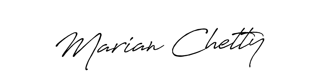 You can use this online signature creator to create a handwritten signature for the name Marian Chetty. This is the best online autograph maker. Marian Chetty signature style 7 images and pictures png