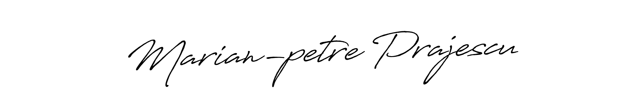 Use a signature maker to create a handwritten signature online. With this signature software, you can design (Antro_Vectra_Bolder) your own signature for name Marian-petre Prajescu. Marian-petre Prajescu signature style 7 images and pictures png