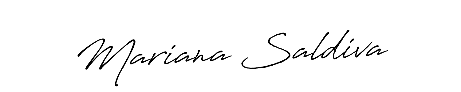 It looks lik you need a new signature style for name Mariana Saldiva. Design unique handwritten (Antro_Vectra_Bolder) signature with our free signature maker in just a few clicks. Mariana Saldiva signature style 7 images and pictures png