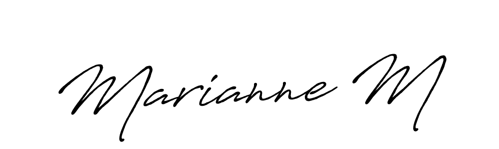 Check out images of Autograph of Marianne M name. Actor Marianne M Signature Style. Antro_Vectra_Bolder is a professional sign style online. Marianne M signature style 7 images and pictures png