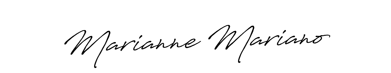 Once you've used our free online signature maker to create your best signature Antro_Vectra_Bolder style, it's time to enjoy all of the benefits that Marianne Mariano name signing documents. Marianne Mariano signature style 7 images and pictures png