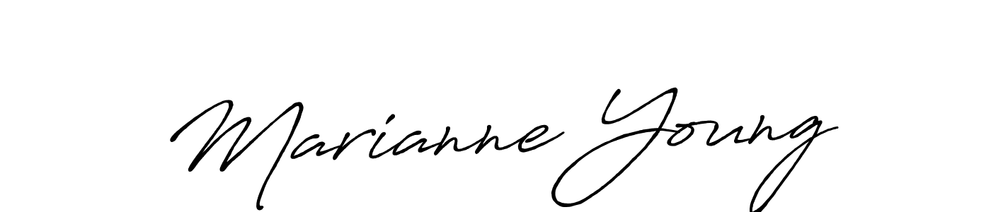 Similarly Antro_Vectra_Bolder is the best handwritten signature design. Signature creator online .You can use it as an online autograph creator for name Marianne Young. Marianne Young signature style 7 images and pictures png