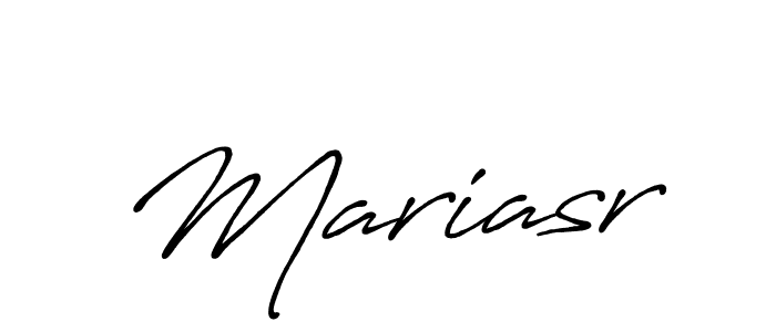 Design your own signature with our free online signature maker. With this signature software, you can create a handwritten (Antro_Vectra_Bolder) signature for name Mariasr. Mariasr signature style 7 images and pictures png