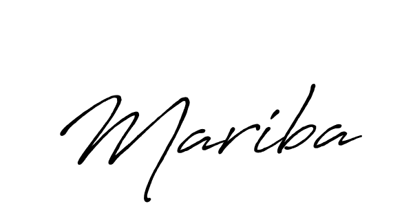 Make a beautiful signature design for name Mariba. Use this online signature maker to create a handwritten signature for free. Mariba signature style 7 images and pictures png