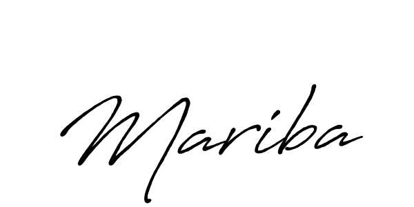 How to make Mariba signature? Antro_Vectra_Bolder is a professional autograph style. Create handwritten signature for Mariba name. Mariba signature style 7 images and pictures png