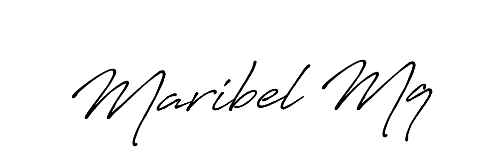 Also You can easily find your signature by using the search form. We will create Maribel Mq name handwritten signature images for you free of cost using Antro_Vectra_Bolder sign style. Maribel Mq signature style 7 images and pictures png