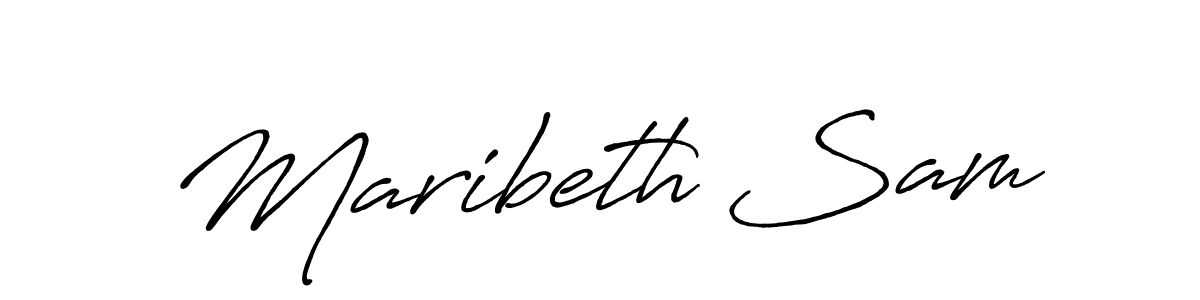 How to Draw Maribeth Sam signature style? Antro_Vectra_Bolder is a latest design signature styles for name Maribeth Sam. Maribeth Sam signature style 7 images and pictures png