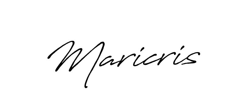 Make a beautiful signature design for name Maricris. With this signature (Antro_Vectra_Bolder) style, you can create a handwritten signature for free. Maricris signature style 7 images and pictures png