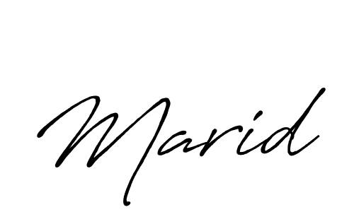 Best and Professional Signature Style for Marid. Antro_Vectra_Bolder Best Signature Style Collection. Marid signature style 7 images and pictures png