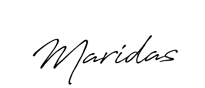 Use a signature maker to create a handwritten signature online. With this signature software, you can design (Antro_Vectra_Bolder) your own signature for name Maridas. Maridas signature style 7 images and pictures png