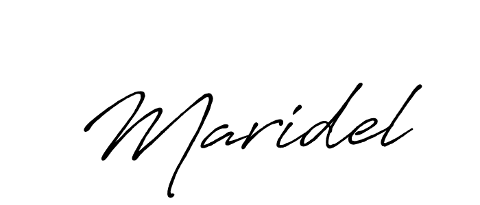 It looks lik you need a new signature style for name Maridel. Design unique handwritten (Antro_Vectra_Bolder) signature with our free signature maker in just a few clicks. Maridel signature style 7 images and pictures png