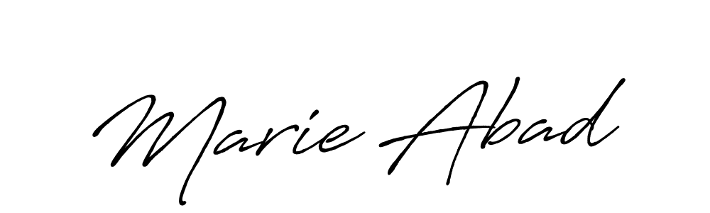 It looks lik you need a new signature style for name Marie Abad. Design unique handwritten (Antro_Vectra_Bolder) signature with our free signature maker in just a few clicks. Marie Abad signature style 7 images and pictures png