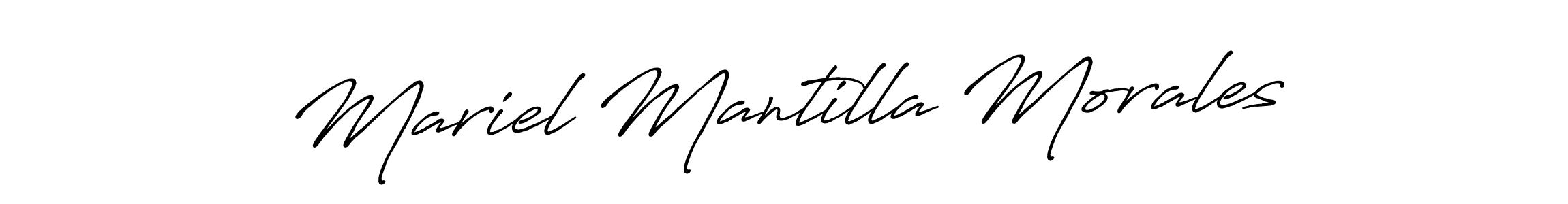 Similarly Antro_Vectra_Bolder is the best handwritten signature design. Signature creator online .You can use it as an online autograph creator for name Mariel Mantilla Morales. Mariel Mantilla Morales signature style 7 images and pictures png