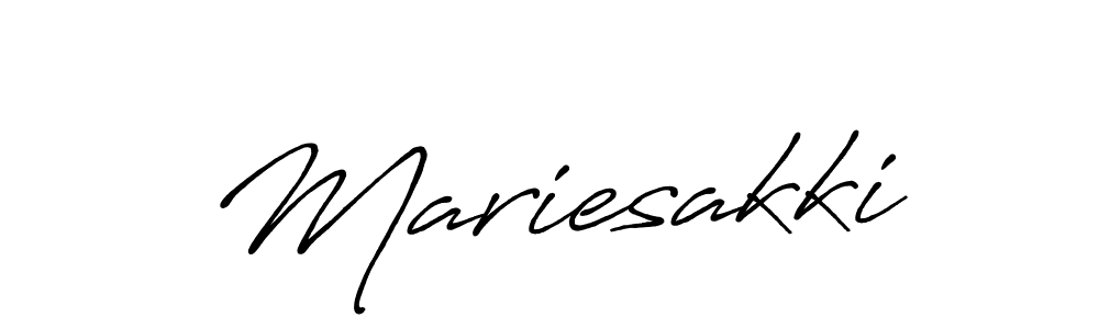 Make a beautiful signature design for name Mariesakki. Use this online signature maker to create a handwritten signature for free. Mariesakki signature style 7 images and pictures png