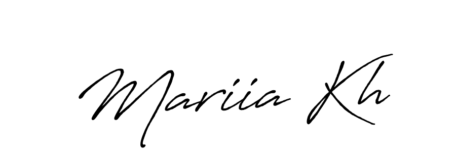 Here are the top 10 professional signature styles for the name Mariia Kh. These are the best autograph styles you can use for your name. Mariia Kh signature style 7 images and pictures png
