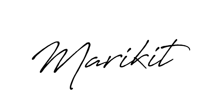 Once you've used our free online signature maker to create your best signature Antro_Vectra_Bolder style, it's time to enjoy all of the benefits that Marikit name signing documents. Marikit signature style 7 images and pictures png