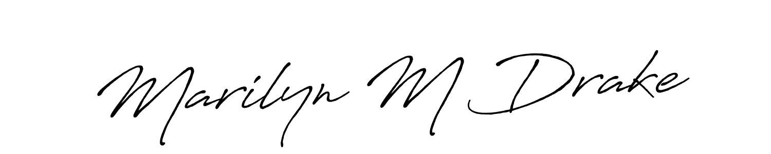 Here are the top 10 professional signature styles for the name Marilyn M Drake. These are the best autograph styles you can use for your name. Marilyn M Drake signature style 7 images and pictures png