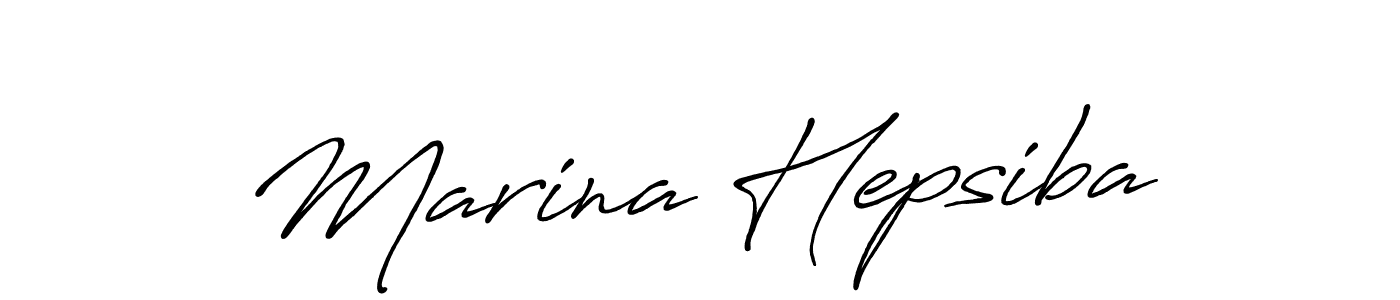 How to Draw Marina Hepsiba signature style? Antro_Vectra_Bolder is a latest design signature styles for name Marina Hepsiba. Marina Hepsiba signature style 7 images and pictures png