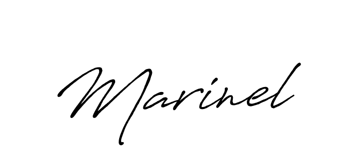 You should practise on your own different ways (Antro_Vectra_Bolder) to write your name (Marinel) in signature. don't let someone else do it for you. Marinel signature style 7 images and pictures png