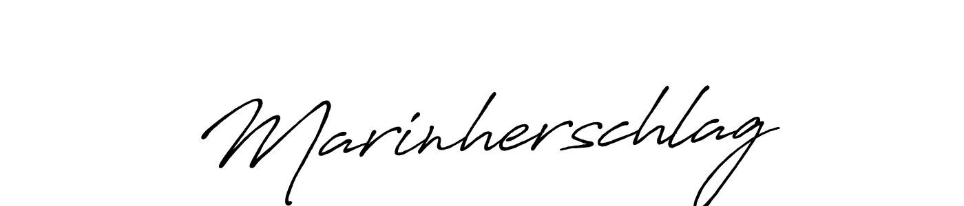 It looks lik you need a new signature style for name Marinherschlag. Design unique handwritten (Antro_Vectra_Bolder) signature with our free signature maker in just a few clicks. Marinherschlag signature style 7 images and pictures png