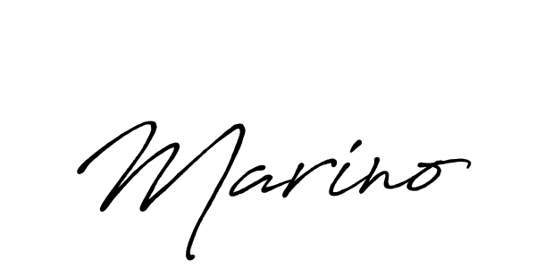 Also we have Marino name is the best signature style. Create professional handwritten signature collection using Antro_Vectra_Bolder autograph style. Marino signature style 7 images and pictures png