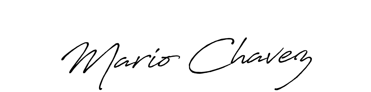 if you are searching for the best signature style for your name Mario Chavez. so please give up your signature search. here we have designed multiple signature styles  using Antro_Vectra_Bolder. Mario Chavez signature style 7 images and pictures png