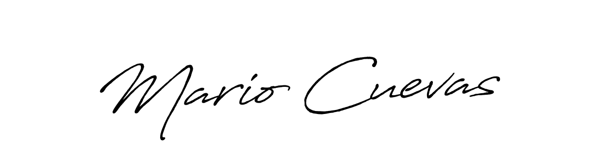 How to make Mario Cuevas signature? Antro_Vectra_Bolder is a professional autograph style. Create handwritten signature for Mario Cuevas name. Mario Cuevas signature style 7 images and pictures png