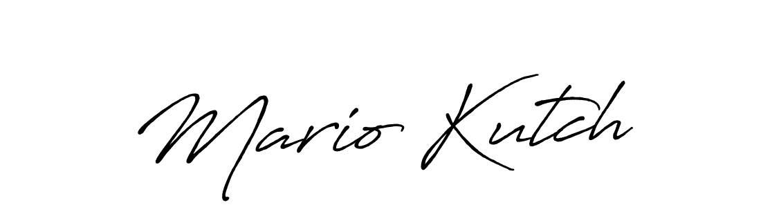 Similarly Antro_Vectra_Bolder is the best handwritten signature design. Signature creator online .You can use it as an online autograph creator for name Mario Kutch. Mario Kutch signature style 7 images and pictures png