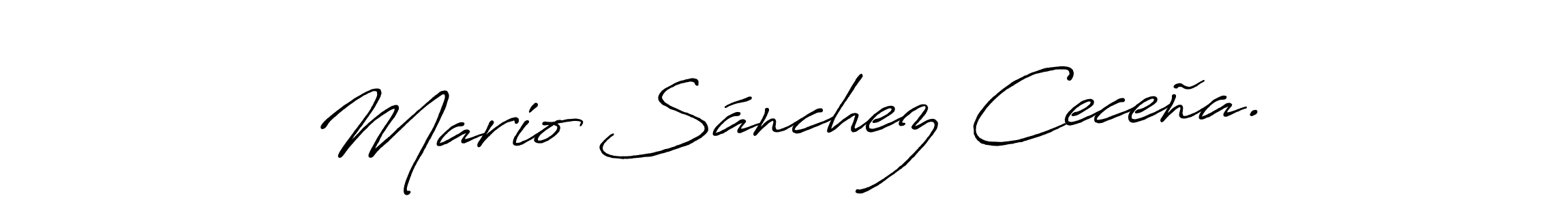 This is the best signature style for the Mario Sánchez Ceceña. name. Also you like these signature font (Antro_Vectra_Bolder). Mix name signature. Mario Sánchez Ceceña. signature style 7 images and pictures png