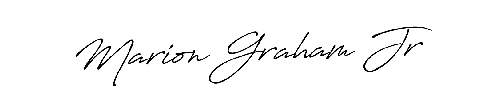 Make a short Marion Graham Jr signature style. Manage your documents anywhere anytime using Antro_Vectra_Bolder. Create and add eSignatures, submit forms, share and send files easily. Marion Graham Jr signature style 7 images and pictures png