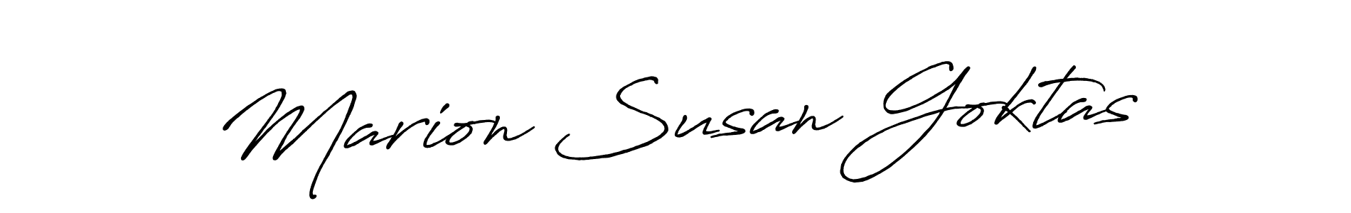 Similarly Antro_Vectra_Bolder is the best handwritten signature design. Signature creator online .You can use it as an online autograph creator for name Marion Susan Goktas. Marion Susan Goktas signature style 7 images and pictures png