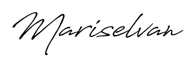 An effortless, minimalist signature concept for Mariselvan using Antro_Vectra_Bolder design. Clean lines that look great on any document. Mariselvan signature style 7 images and pictures png
