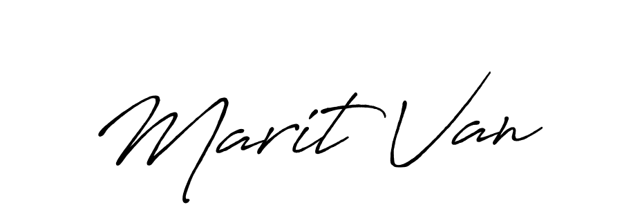Similarly Antro_Vectra_Bolder is the best handwritten signature design. Signature creator online .You can use it as an online autograph creator for name Marit Van. Marit Van signature style 7 images and pictures png