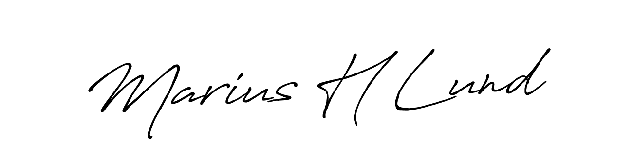 You can use this online signature creator to create a handwritten signature for the name Marius H Lund. This is the best online autograph maker. Marius H Lund signature style 7 images and pictures png