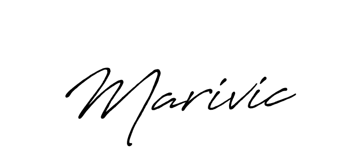 if you are searching for the best signature style for your name Marivic. so please give up your signature search. here we have designed multiple signature styles  using Antro_Vectra_Bolder. Marivic signature style 7 images and pictures png